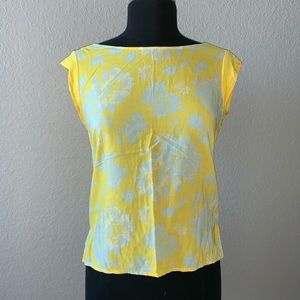 Yellow Floral Spring Top